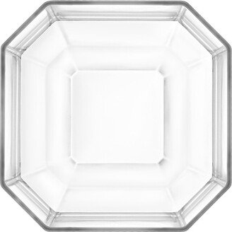 Majestic Gifts Inc. European Glass Centerpiece Octagon Bowl/Tray-13 D