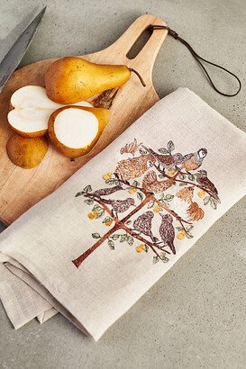 Coral & Tusk Partridge in a Pear Tree Dish Towel-AA