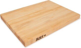 Maple Wood Edge Grain Reversible Kitchen Butcher Block Cutting Board, x 1.5 Inches