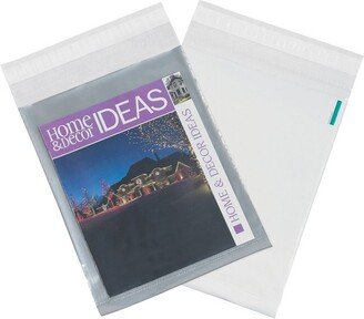 Box Partners Clear View Poly Mailers 10 x 13 Clear/White 100/Case CV1013100PK