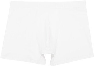 White Logo Boxer Briefs