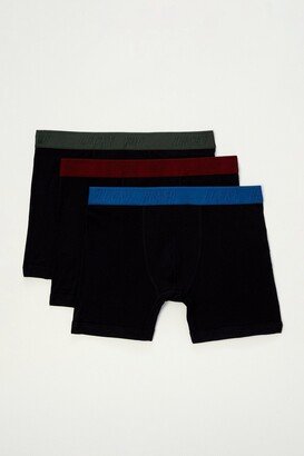 3 Pack Cotton Viscose Boxer Briefs-AB