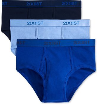 Men's Underwear, Essentials Contour Pouch Brief 3 Pack - Navy/cobal