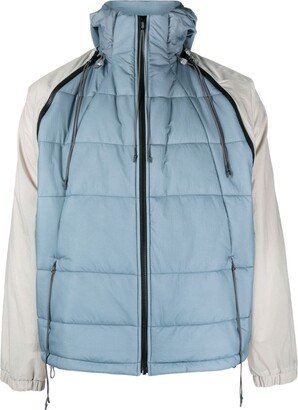 Transformable puffer jacket