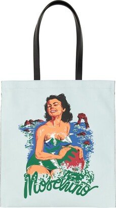 Hawaiian Printed Top Handle Bag