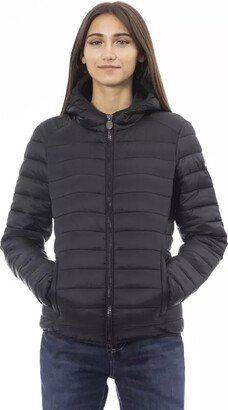 Black Nylon Jackets & Women's Coat