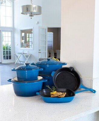 Neo 10-Pc. Cast Iron Cookware Set Created for Macy's