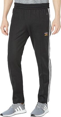 Beckenbauer Track Pants (Black/White/Team Power Red) Men's Clothing