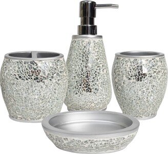 Glamour 4 Piece Bath Collection Set