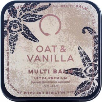 Huckstle Oat & Vanilla Multi-Balm- Premium Skin and Hair Conditioner, 1.5 oz