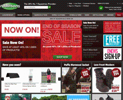 Robinsons Equestrian Promo Codes & Coupons