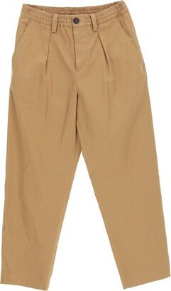 Gabardine Cropped Pants