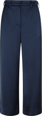 'S Max Mara Button Detailed Straight Leg Pants