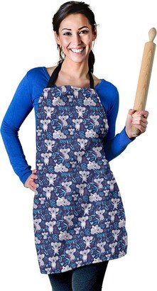 Koala Pattern Apron - Printed Print Custom With Name/Monogram Perfect Gift For Lover-AA