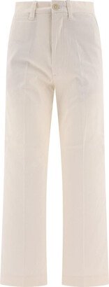 Chino Wide-Leg Trouser