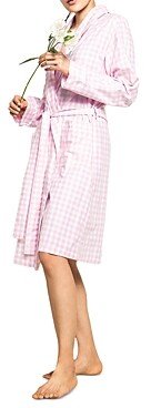 Gingham Cotton Robe