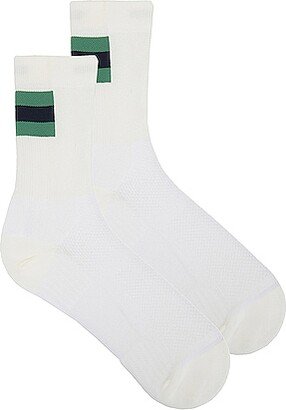 Tennis Sock in White