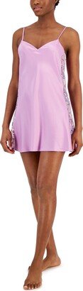 Women's Embroidered Floral Chemise, Created for Macy's