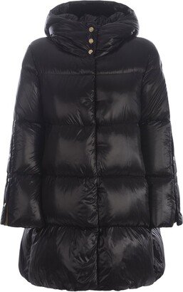 Hooded A-Line Padded Jacket