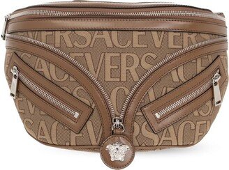 Allover Logo Printed Belt Bag-AA