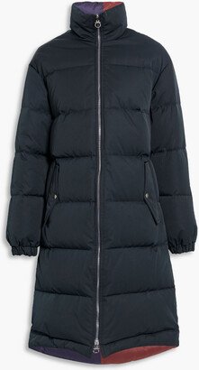 Quilted padded shell coat