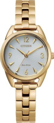 Women's Eco-Drive Dress Classic Watch in Gold-tone Stainless Steel-AA