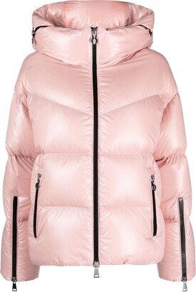 Huppe quilted hooded jacket