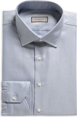 Microprint Dress Shirt