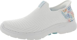 Go Walk 6 Womens Performance Lifesatyle Slip-On Sneakers