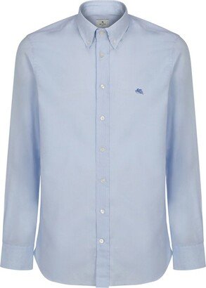 Buttoned Long-Sleeved Shirt-AN