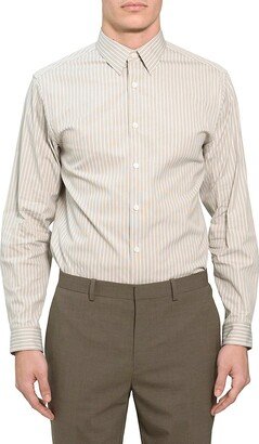 Irving Regis Slim Fit Striped Dress Shirt