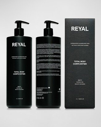 REYAL Men's Supreme Sport Cleansing Body Wash, 33.8 oz.