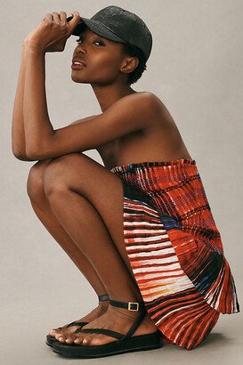 Strapless Tiered Mini Dress