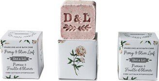 Dot & Lil Peony & Olive Leaf Milk Bath Cube, 3.5 oz.