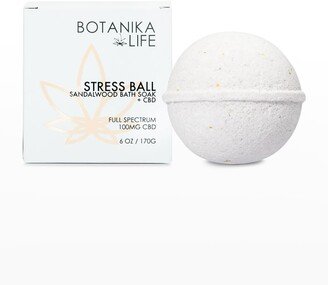 Botanika Life 6 oz. Sandalwood Stress Ball Bath Soak with CBD