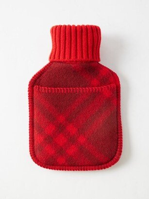 Check Felted-wool Hot Water Bottle And Cover