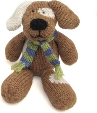 Melange Collection Brown Spotted Dog Plush Toy