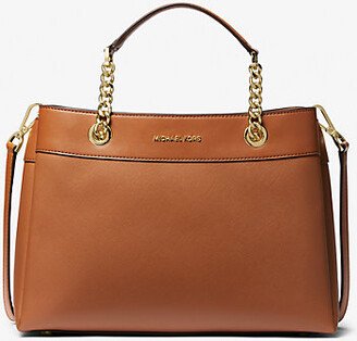 Lori Medium Faux Leather Satchel