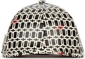 Geometric Pattern Printed Baseball Cap