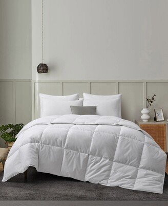 360 Thread Count Lightweight Down and Feather Fiber Comforter, California King