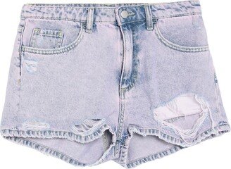 ICON DENIM Denim Shorts Pink