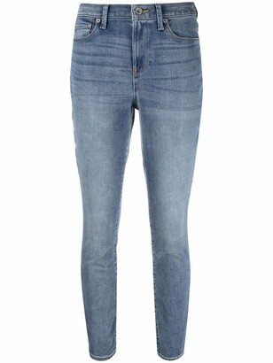 Cropped Skinny-Fit Jeans-AA