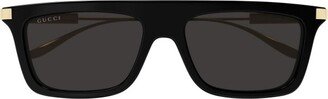 Rectangular Frame Sunglasses-CV