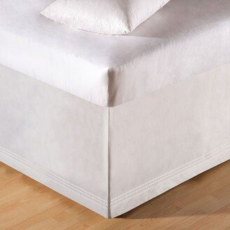 White Tailored Bed Skirt-AA