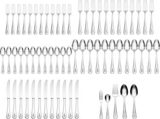 Noella 65-Piece Flatware Set, Service for 12