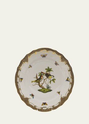 Rothschild Bird Brown Motif 11 Dinner Plate-AA