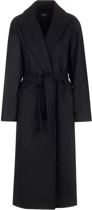 Belted Mid-Length Coat