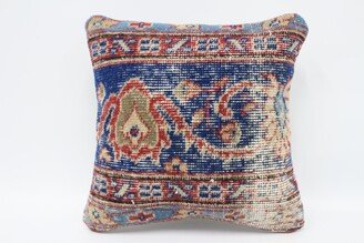 Kilim Pillow Cases, Turkish Pillow, Covers, Blue Case, Rug Bohemian 3442