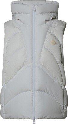 Logo Patch Padded Gilet-AM