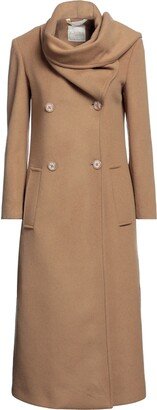 BOTTEGA MARTINESE Coat Camel